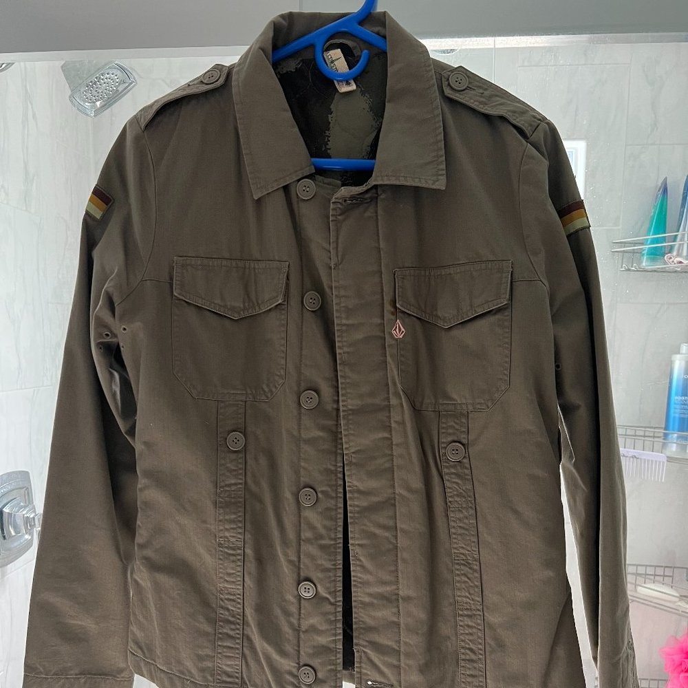 Volcom Army Jacket - Womens Size M - image 1